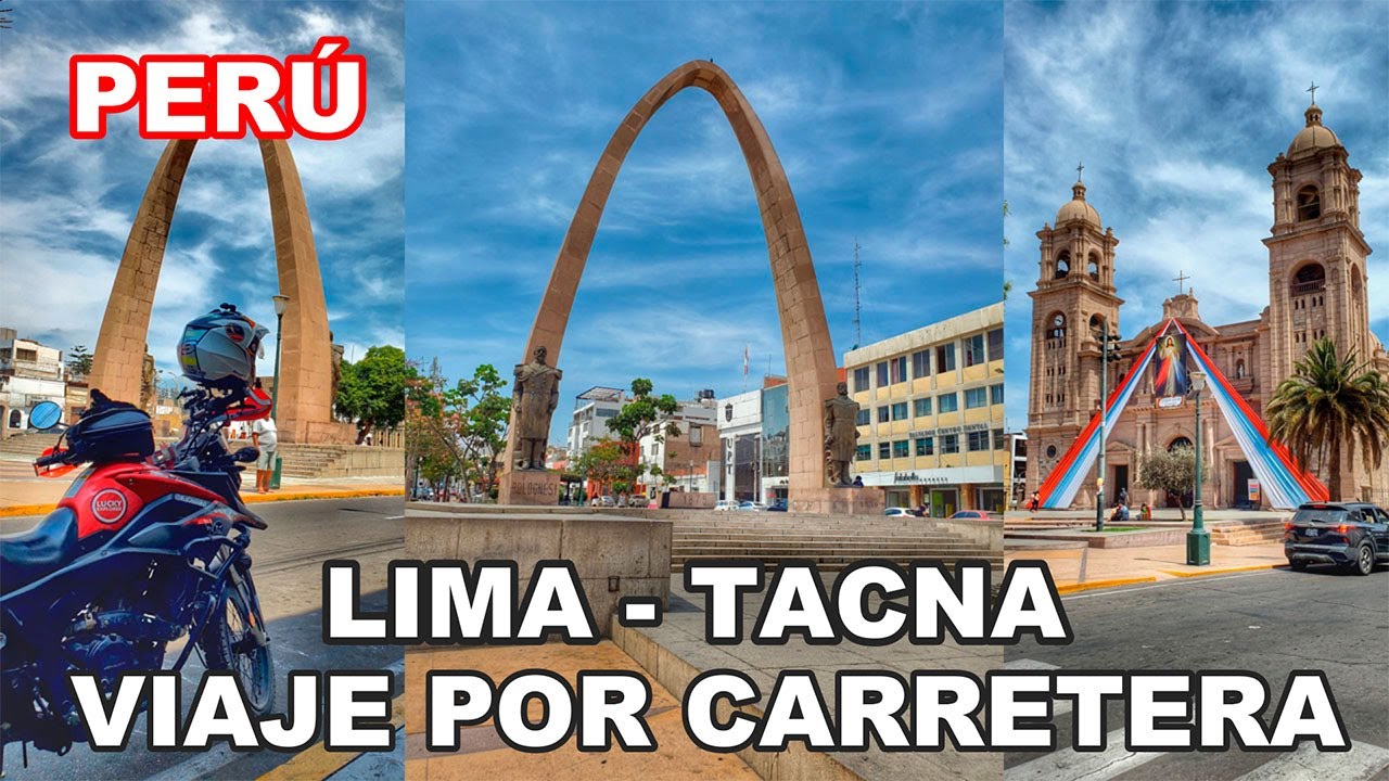 Viaje por carretera LIMA A TACNA 🛵 🇵🇪  PERÚ En Moto | 🎧 #184 MARZO 2024