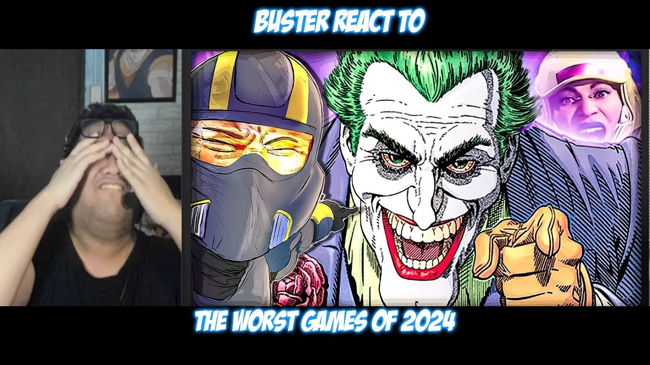 Buster Reaction to the WORST games of 2024 @FLEEKAZOID