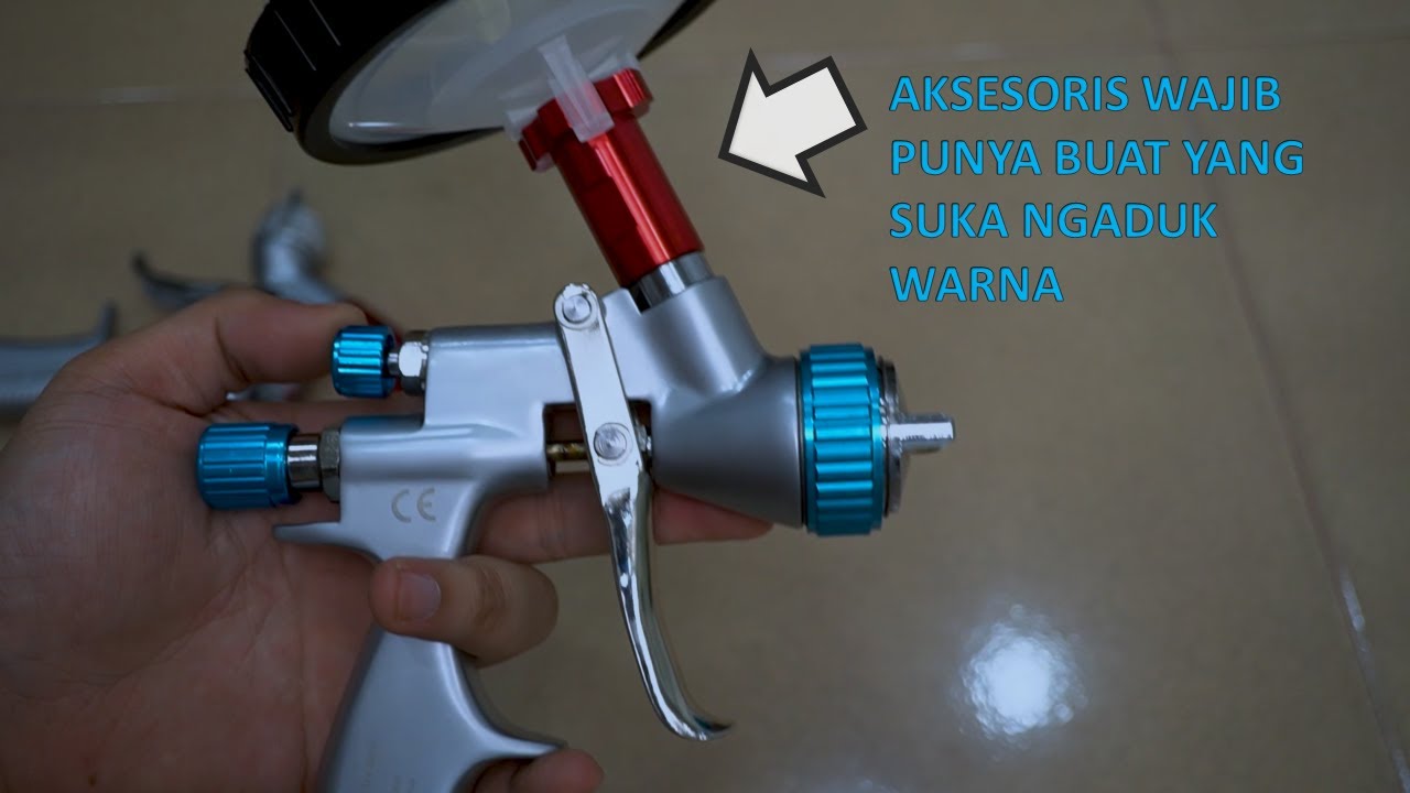 Aksesoris Spray Gun Yang Sangat  Berguna | Adaptor Botol Gelas PPS