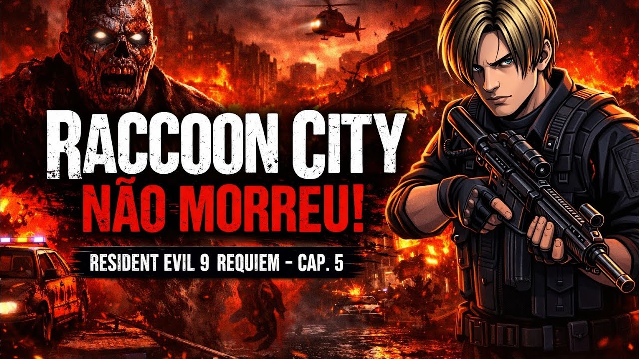 Resident Evil 9 Reqiuem! Cp.5 Raccoon City Não Morreu!!!