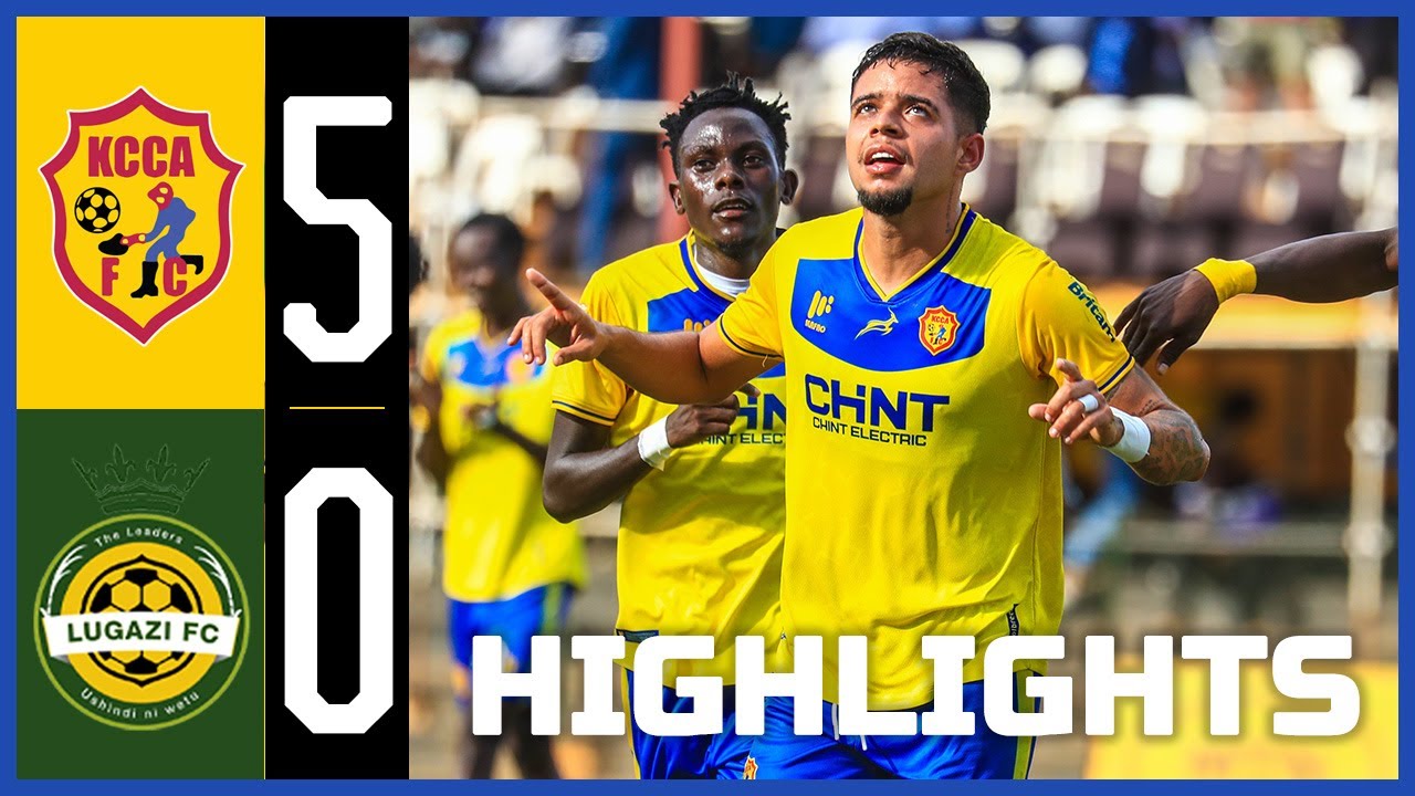 HIGHLIGHTS | KCCA FC 5 - 0  Lugazi FC  (Wednesday, 14 May 2025)