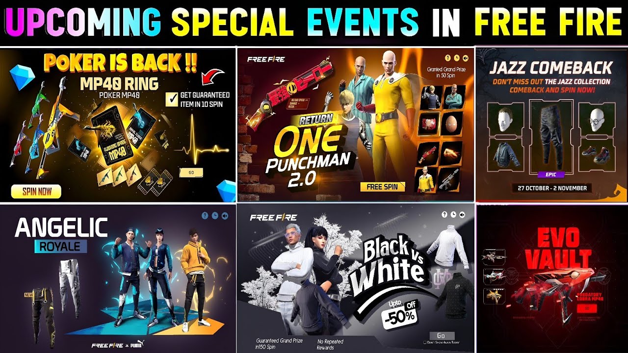 Poker Mp40 Return Confirm Date🤯💥| Golden Shade Ring Event | Classic Jazz Pant Return |Ff New Event