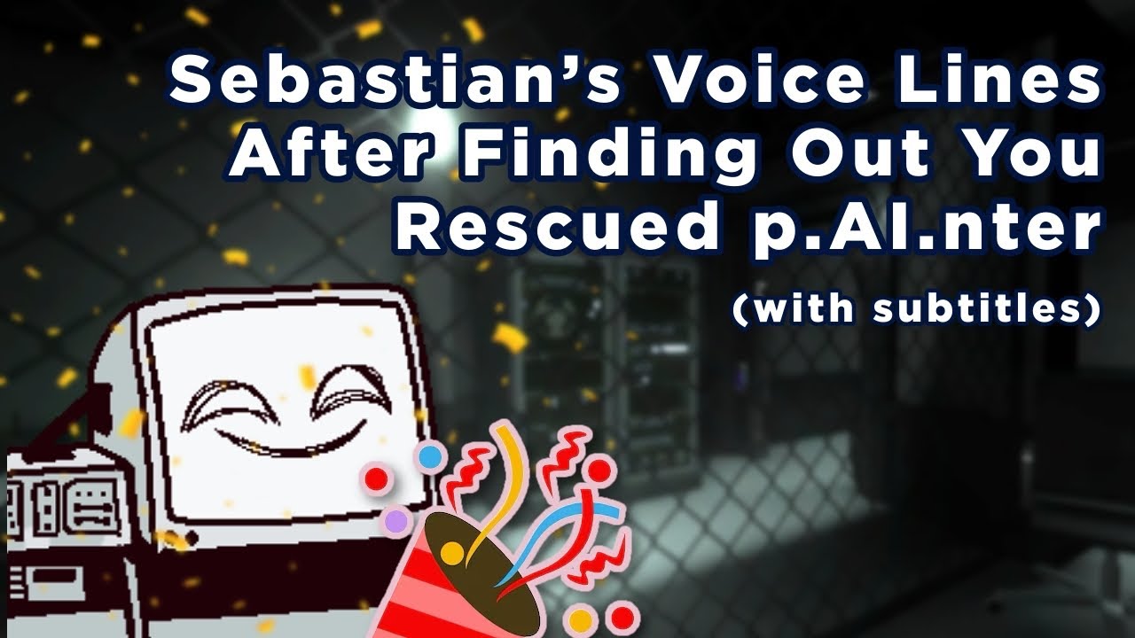 Sebastian's Voice lines After You Rescue p.AI.nter (yay!!) | Roblox Pressure