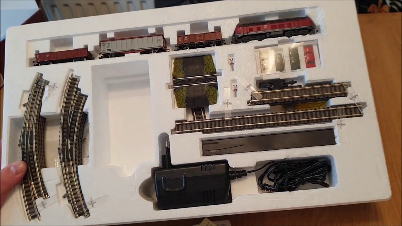 Fleischmann N Gauge Freight Start-Set 9393 Unboxing