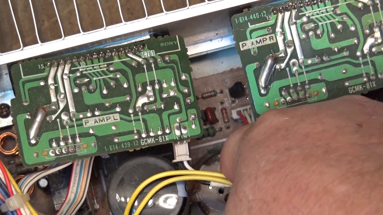 Sony STRAV470 One Channel Cuts Out REPAIR