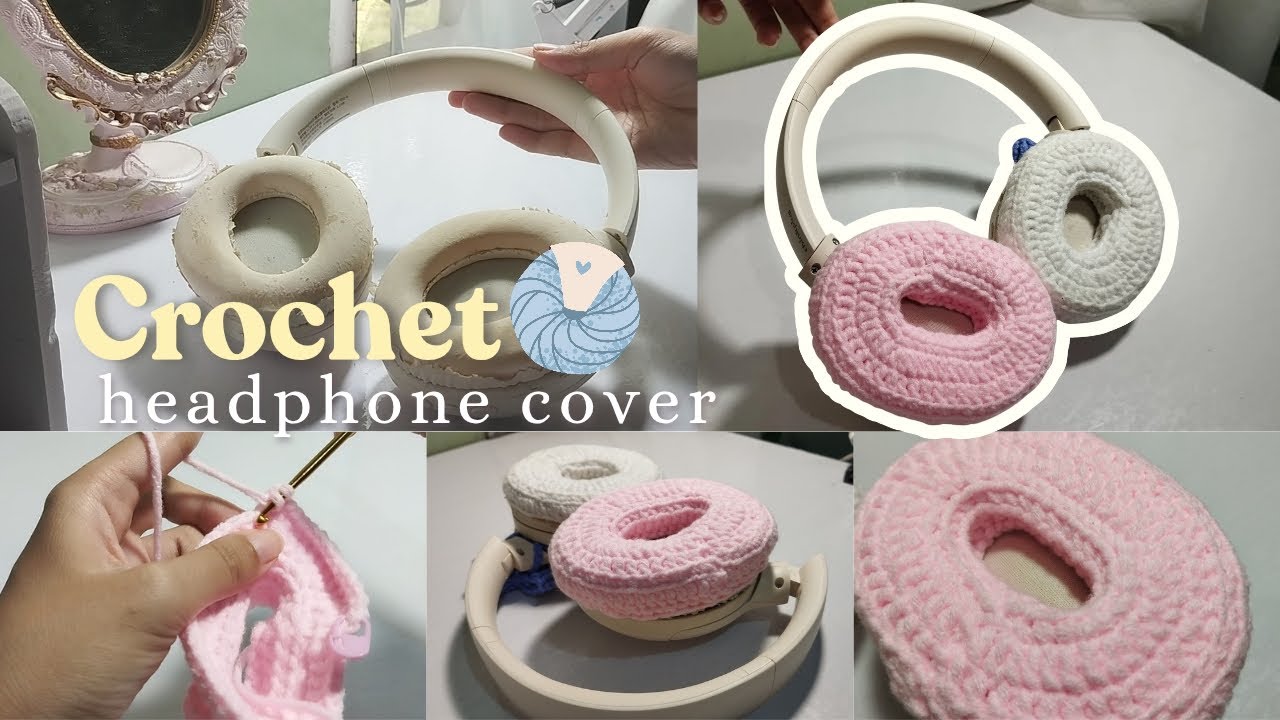 DIY Crochet Headphone Cover Tutorial | Easy Step-by-Step for Beginners | Lenovo Thinkplus