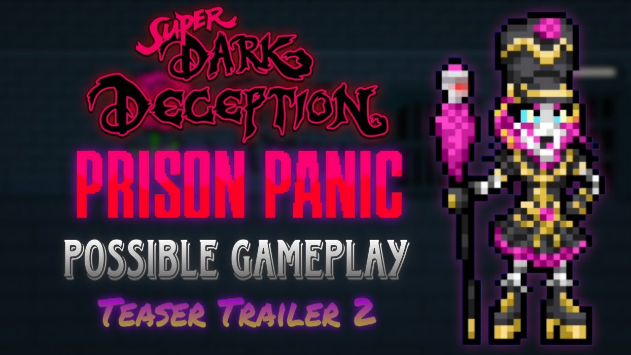 Super Dark Deception Prison Panic Possible Gameplay Teaser Trailer 2