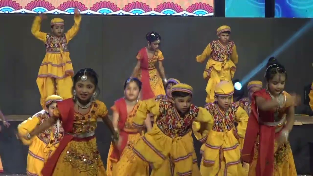Gujrat Dance || Pre-primary and Class I Annual Parents Day Celebration 2022-23