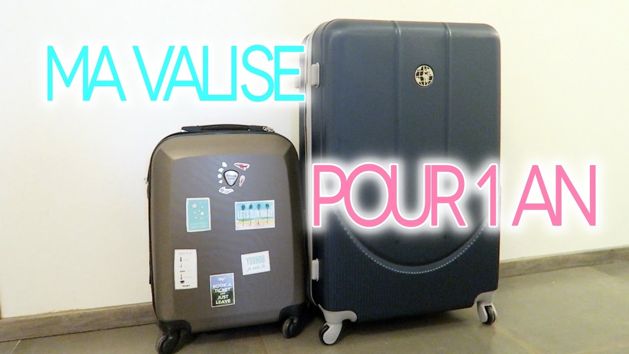 Ma valise pour 1 AN !!!