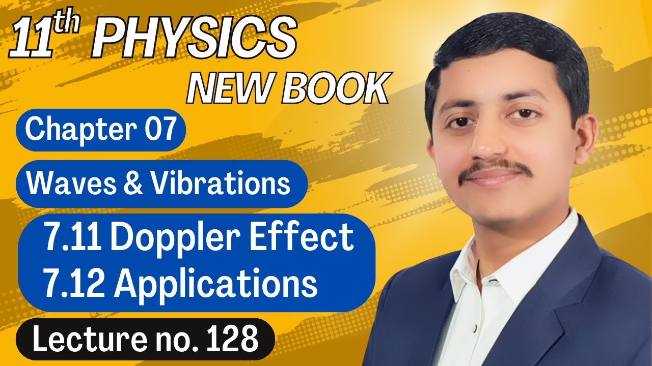 Doppler Effect | Applications of Doppler Effect Class 11 Physics Chapter 7 New Book