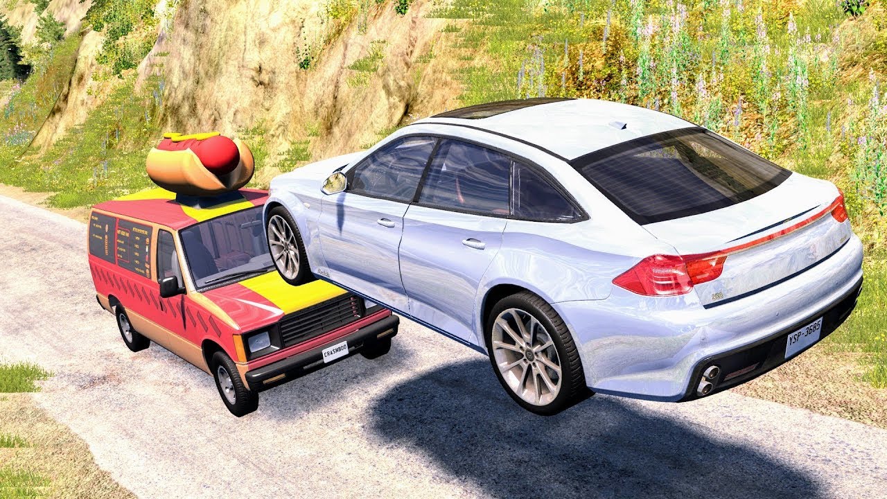 Slow Motion Crashes #4 - BeamNG Drive