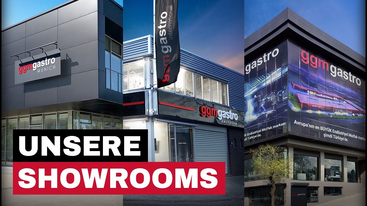 GGM Gastro Showrooms: 30 Standorte in 18 Ländern 🌍
