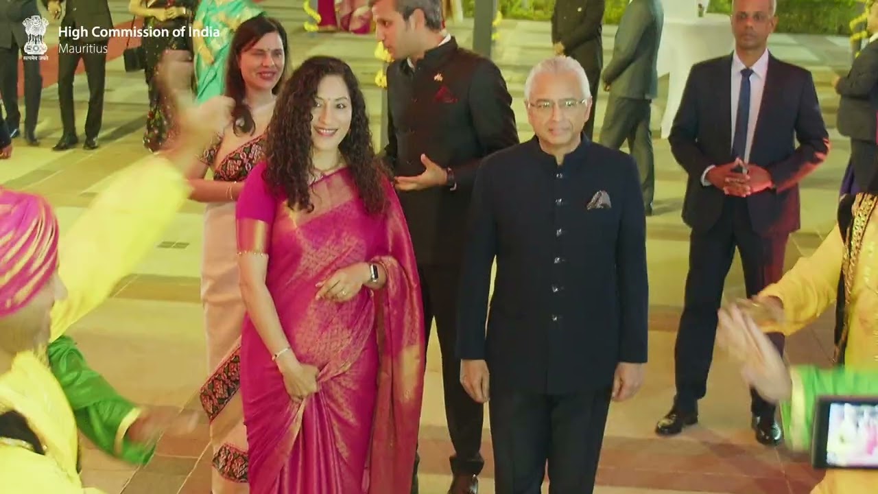 Celebrating the 77th Independence Day of India in Mauritius