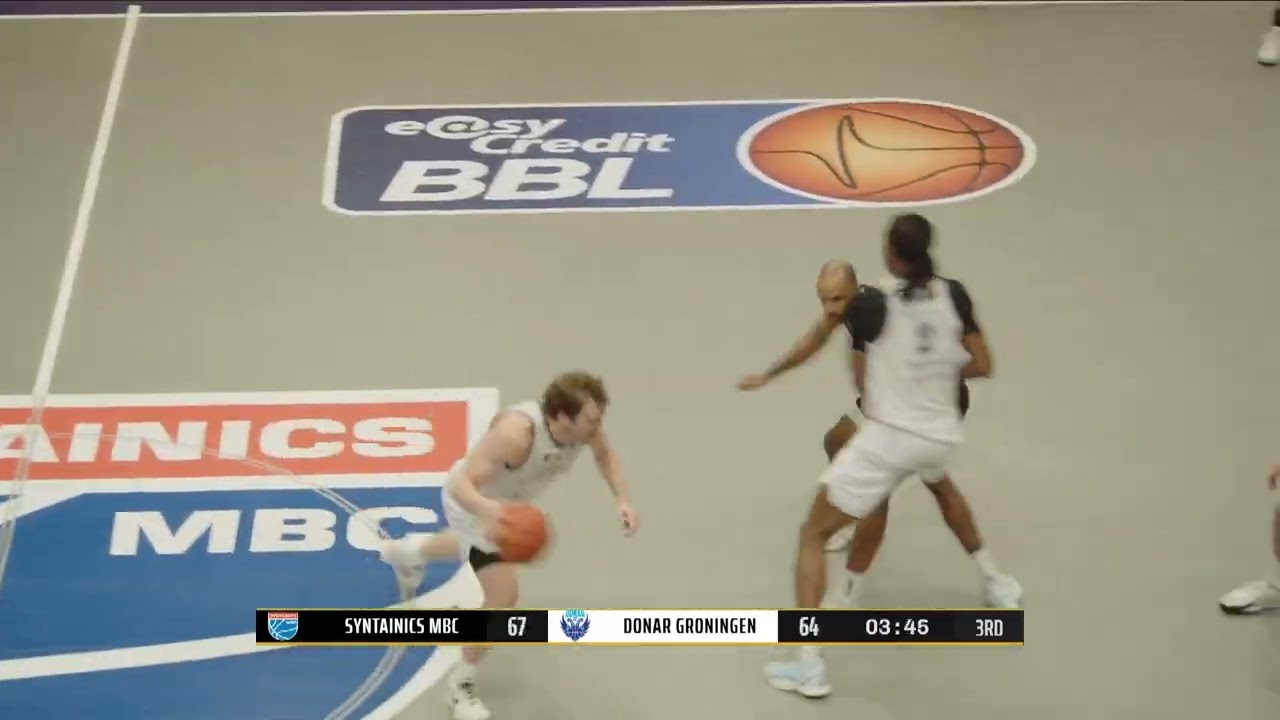 Syntainics MBC v Donar Groningen |  Jan 6, 2025 HIGHLIGHTS | ENBLeague 2025/26