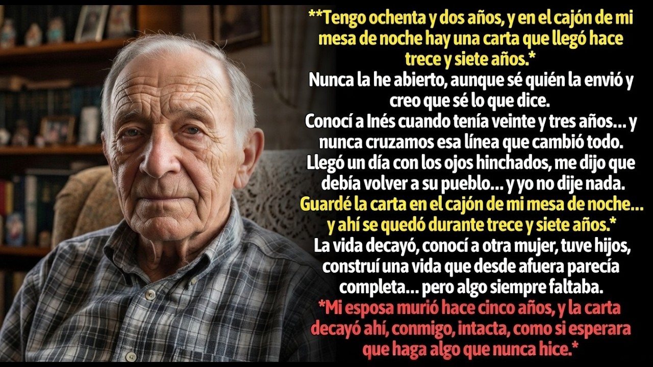 Tengo 82 años y nunca abrí esta carta   Historia real de Eduardo