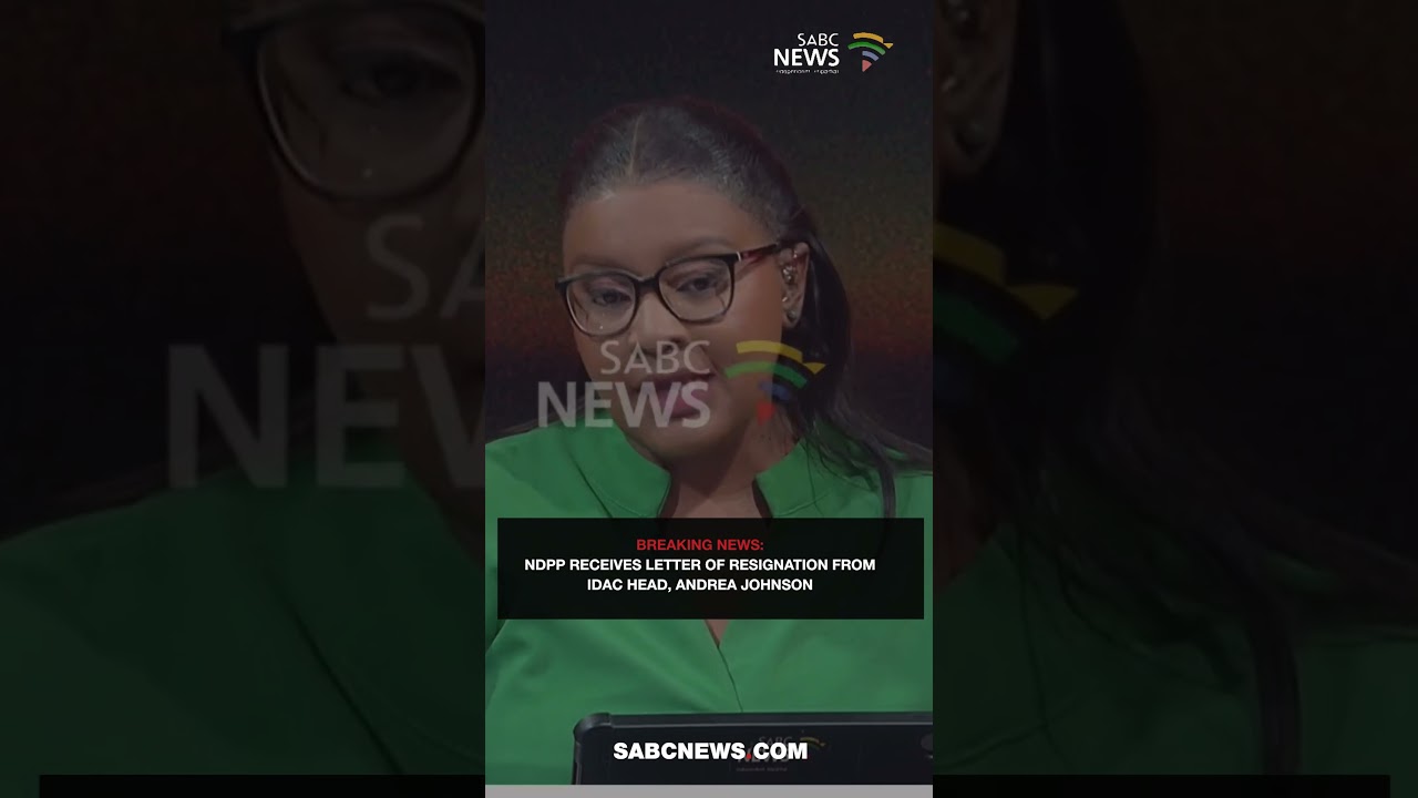 Breaking News | NDPP receives letter of resignation from IDAC head, Andrea Johnson
