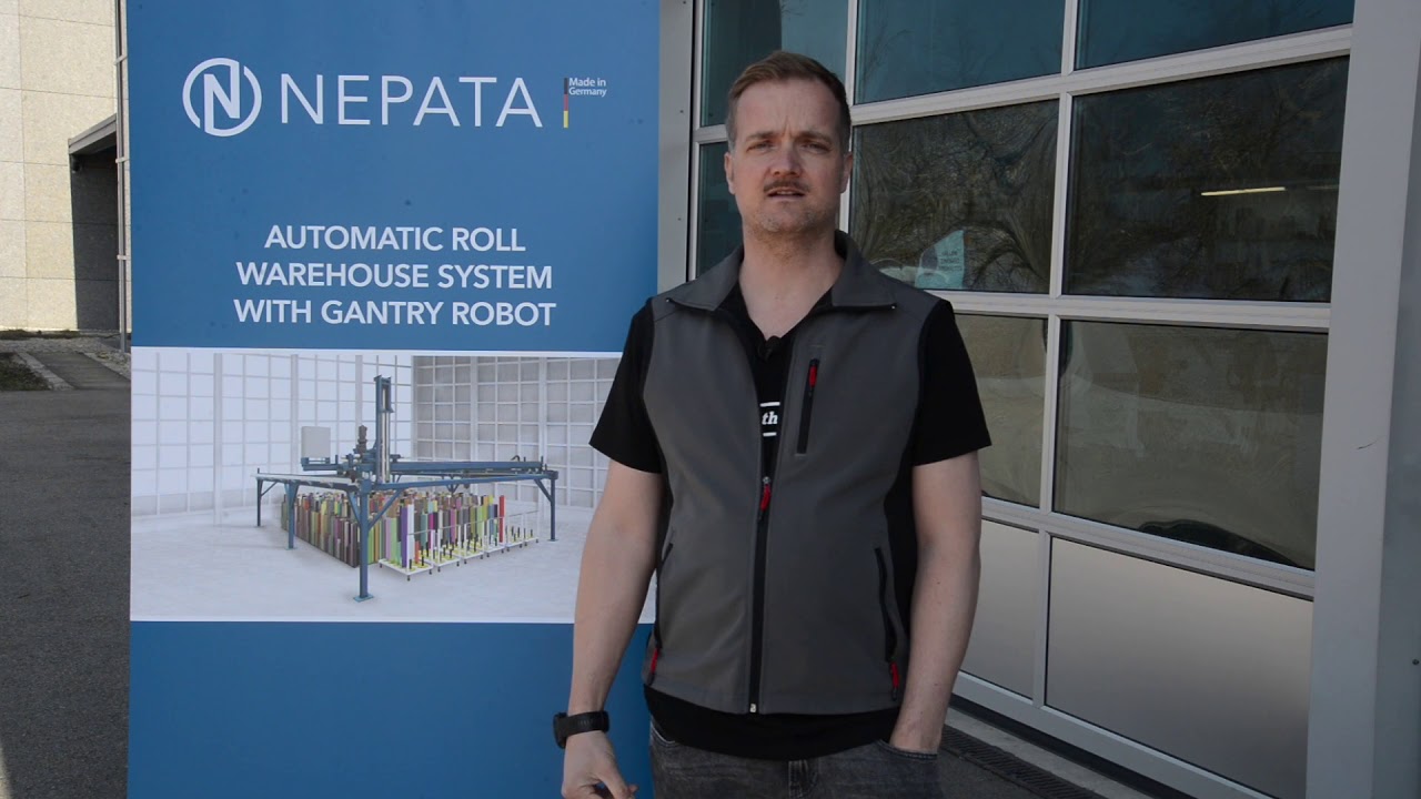 Vorstellung Automatisches Lagersystem f&uuml;r Rollenmedien - NEPATA Digital Summit 2020