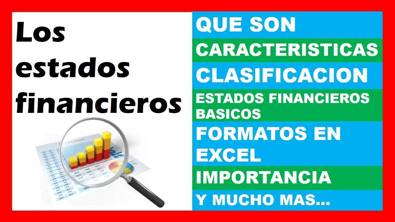 Los ESTADOS FINANCIEROS 📑📊📈 Contabilidad Básica