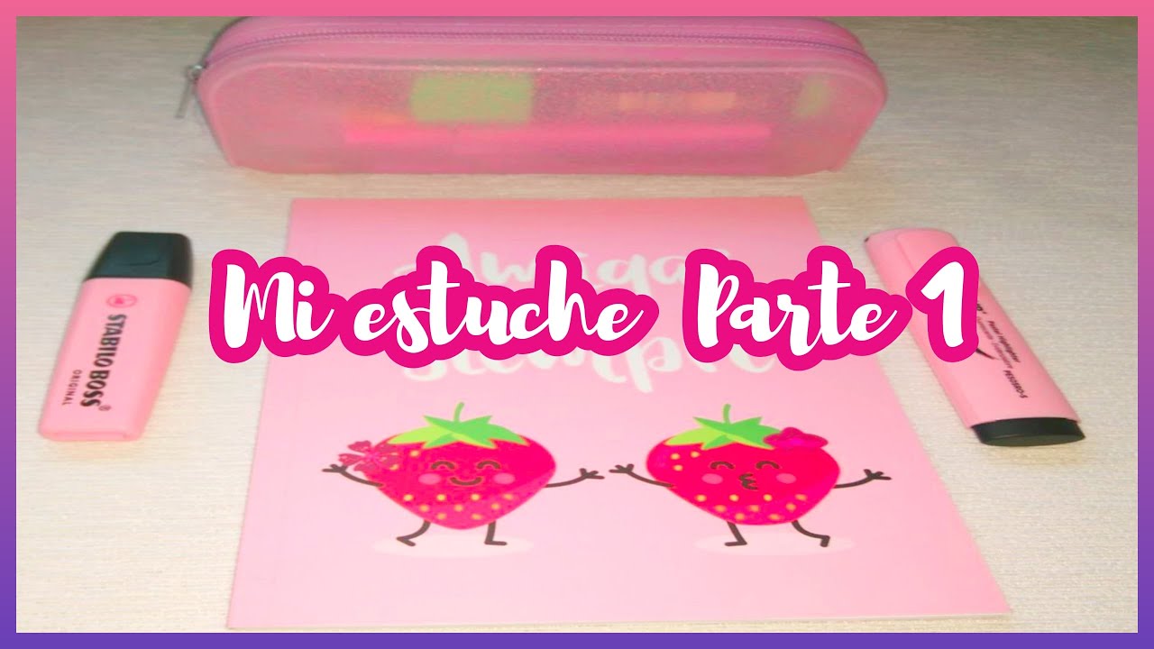 Que hay en mi estuche Parte 1 | Tag del estuche 2022 - 2023 | What do I have in my case? Part 1
