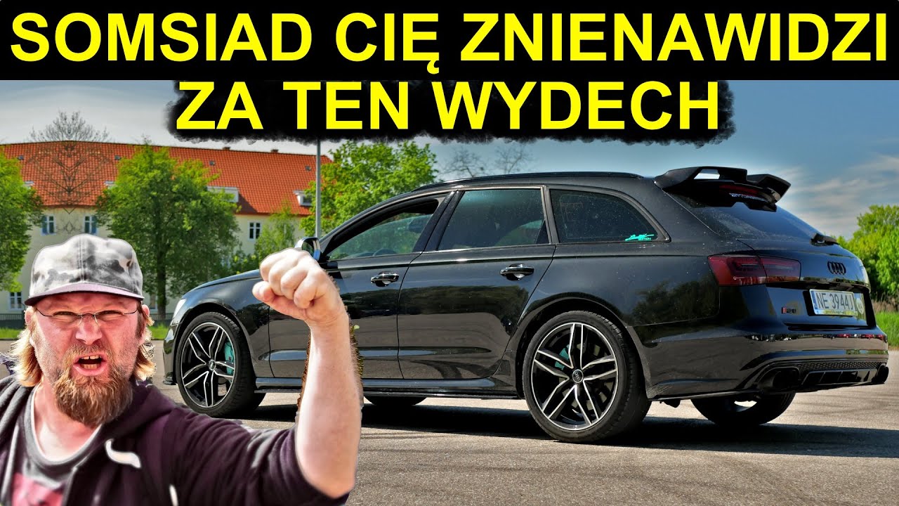 Audi RS6 C7 - SOMSIAD CIĘ ZNIENAWIDZI ZA TEN WYDECH💥