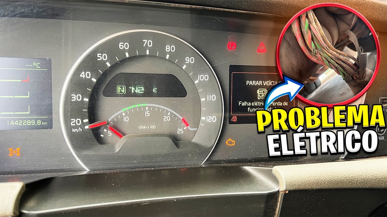 VOLVO FH 4 DANDO FALHA NA PARTE ELÉTRICA APITANDO NA GABINE !!!