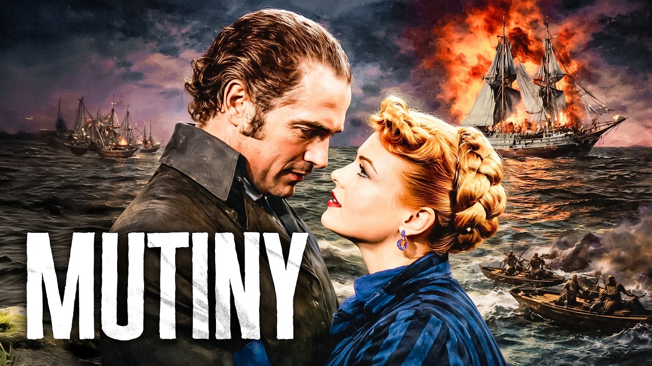 Mutiny | 1952 | Mark Stevens & Angela Lansbury | Classic Movie