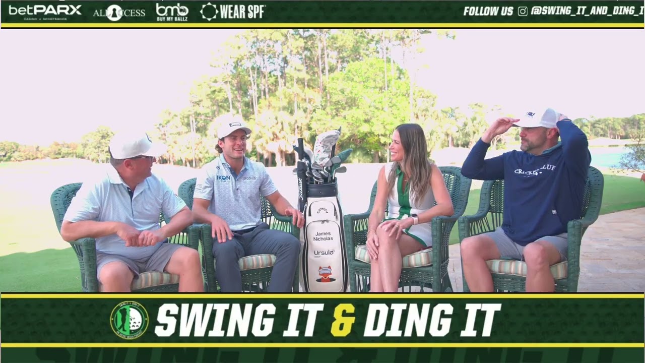 Swing It & Ding It 264- Live from Old Palm Golf Club with Korn Ferry Tour Winner James Nicholas. 