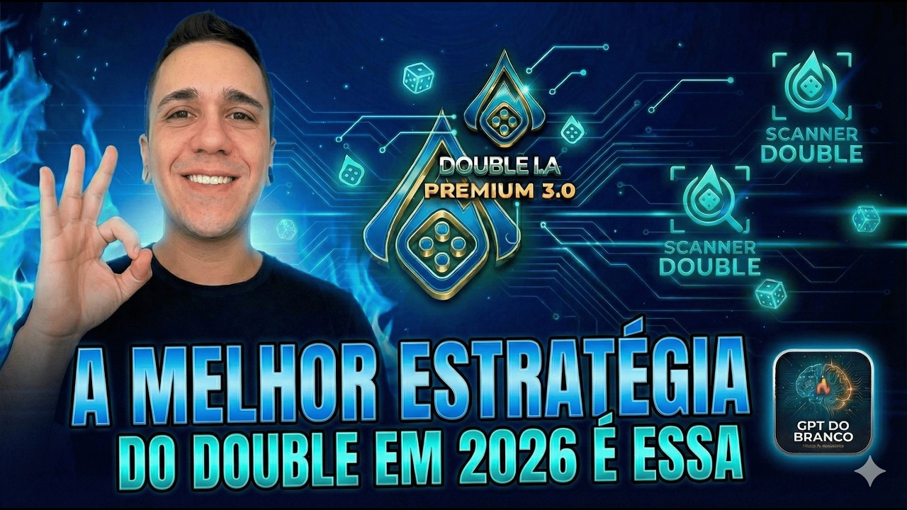 REVELEI a MELHOR Estrat&eacute;gia do Double Blaze 2026 + Rob&ocirc; da Blaze Funciona? Apps e IA na Pr&aacute;tica!