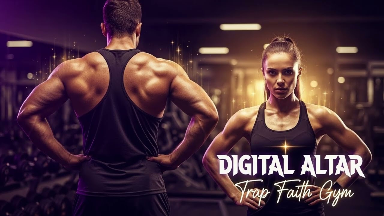 "TRAP GOSPEL DARK na ACADEMIA 💪 Treino PESADO c/ Fé que PUMP! (Altar Digital)