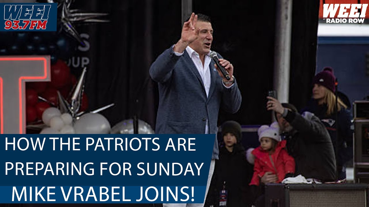 Mike Vrabel joins WEEI at Radio Row to discuss how the Patriots are preparing for the Seahawks |WEEI