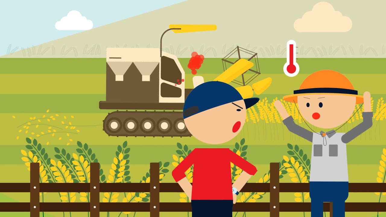 Máy gặt vô lăng - Giải tỏa nỗi lo cho chủ máy