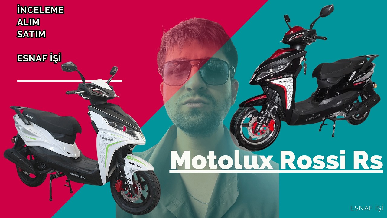 Yerli Güç Motolux Rossi 50 RS İnceleme | Aldık, İnceledik, Satıyoruz
