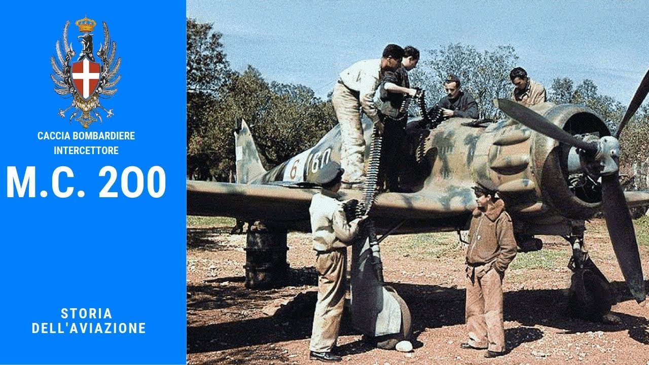 Macchi M.C.200 SAETTA - maneggevolezza ECCELLENTE e picchiate ECCEZIONALI