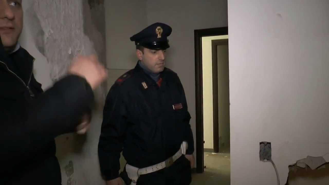 Casapesenna (CE) - Scoperto un altro bunker di Zagaria (17.02.14)