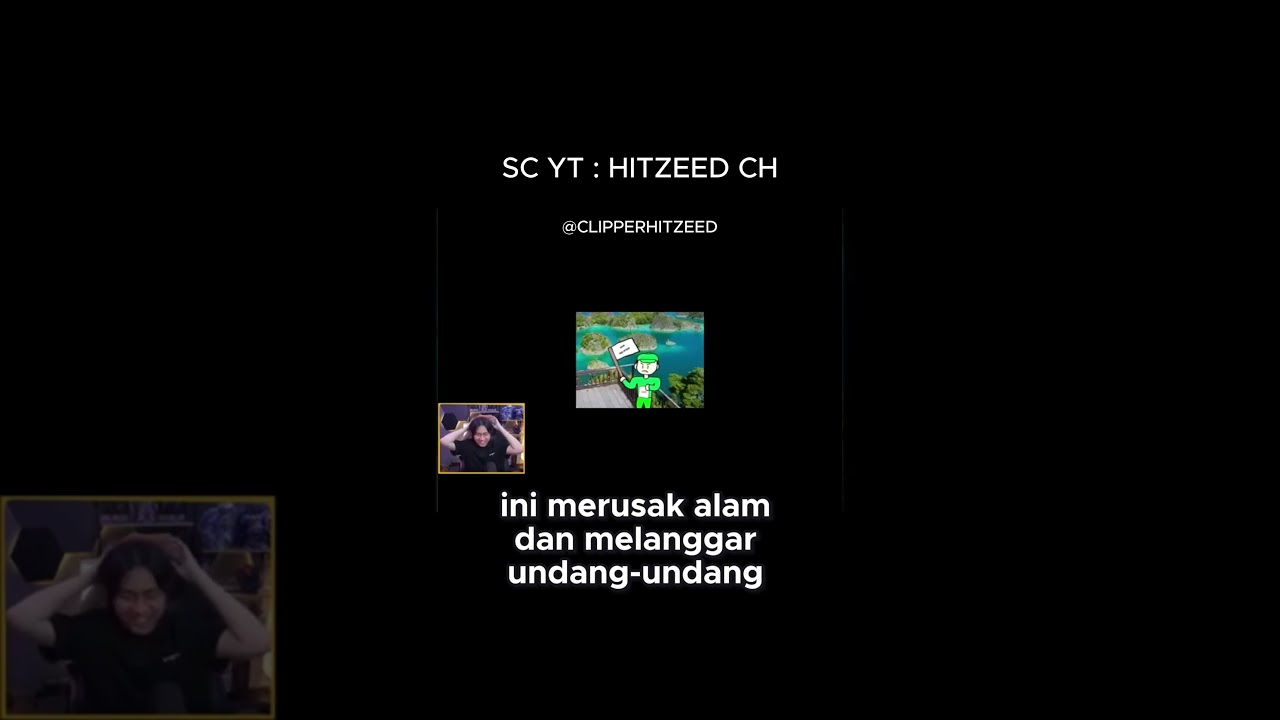 GREEN TEA PERUSAK ALAM  #hitzeedsamlekom #reaction #memes
