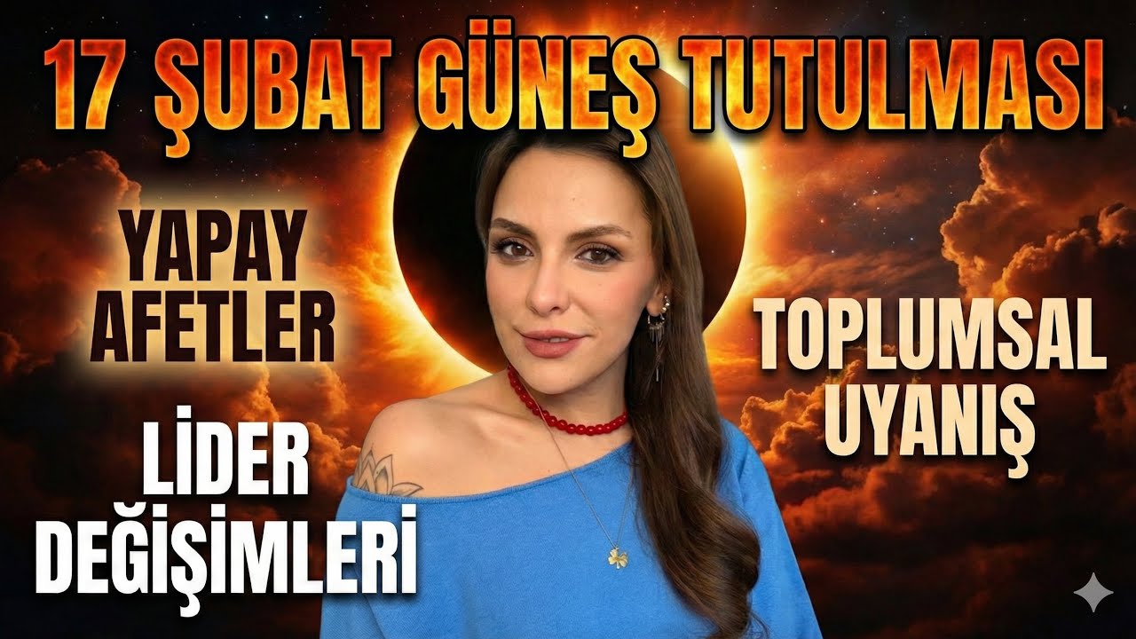 17 Şubat Güneş Tutulması/Lider Değişimleri/Yapay Afetler/İnsanlığın Uyanışı