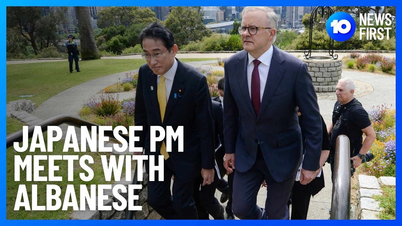 Japanese PM Meets With Albanese In Perth | 10 News First