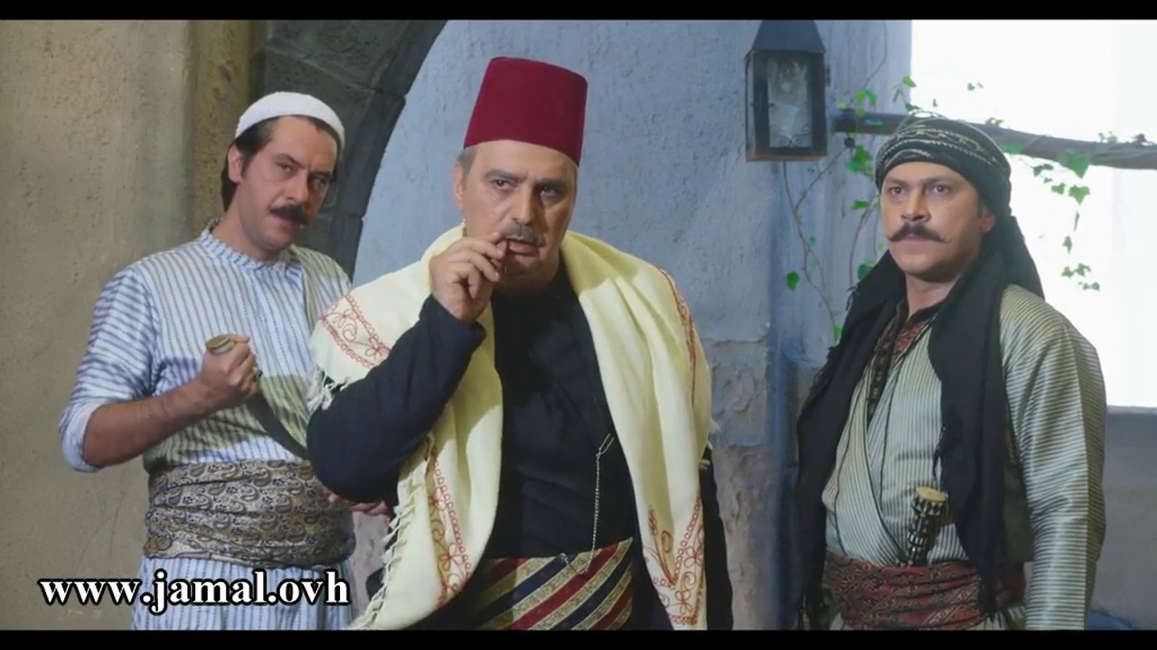 باب الحارة - خناقة العكيد معتز و أبو النار : يالطيف جايين و الشر بعيونهم ! جمال العلي و علي كريم