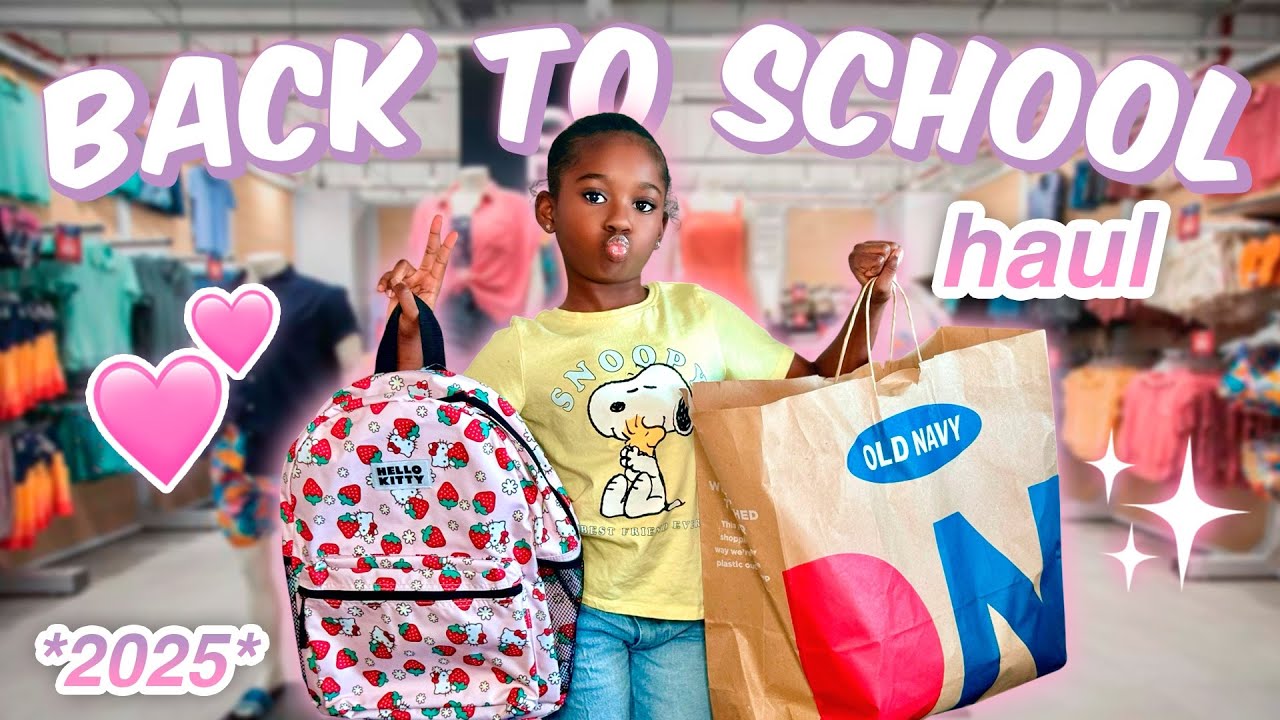 BACK TO SCHOOL HAUL (3RD GRADE)