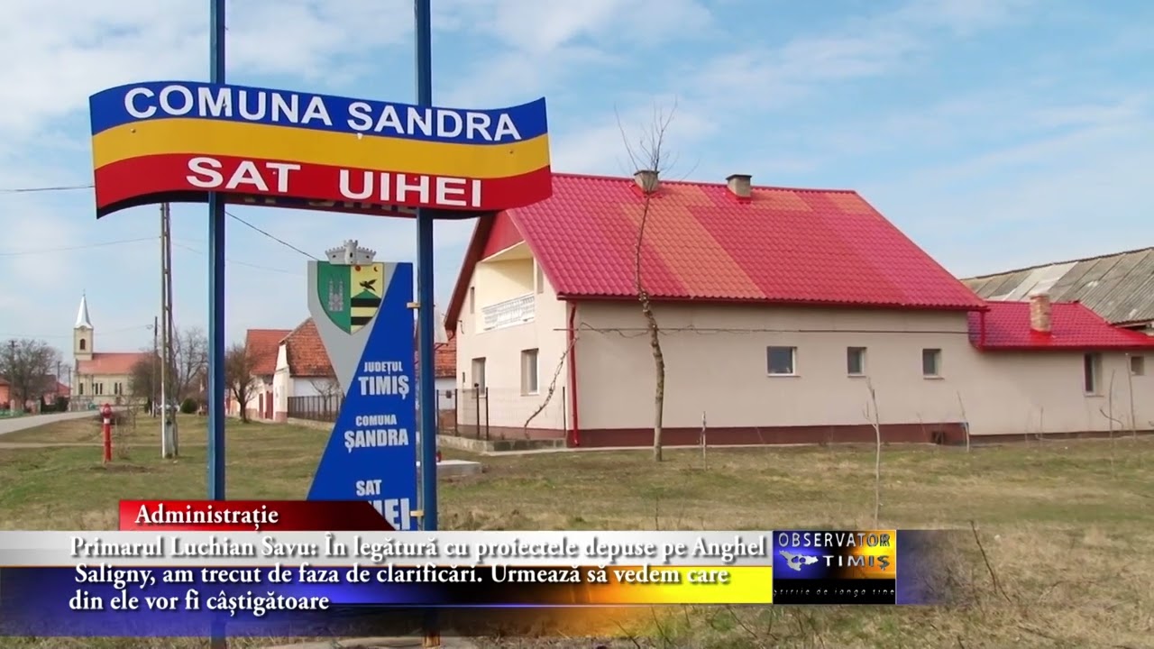 Primarul Luchian Savu: În legătură cu proiectele depuse pe Anghel Saligny, am trecut