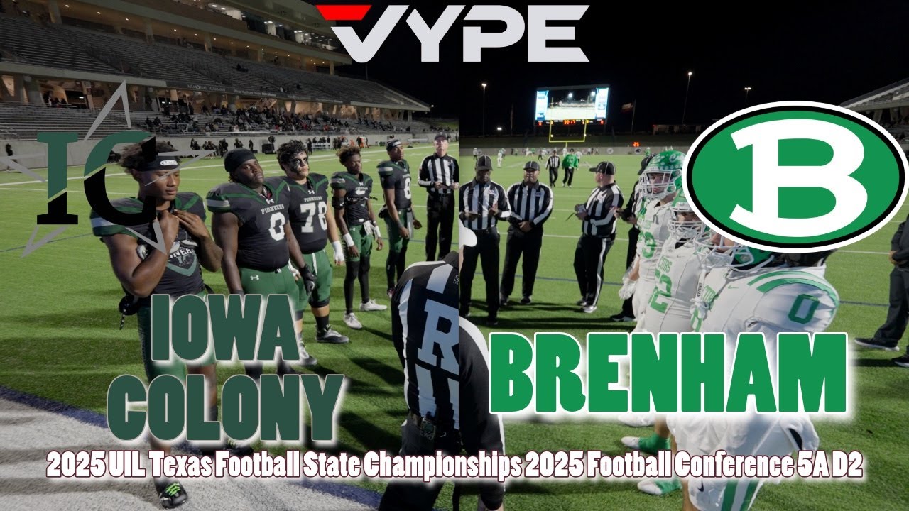 TXHSFB Playoffs Round 3 Highlights | Brenham Cubs vs Iowa Colony Pioneers