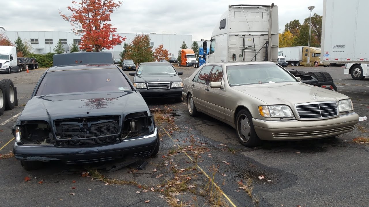Разобрать W140 за 3 дня. Как это было. W140 for parts in 3 days