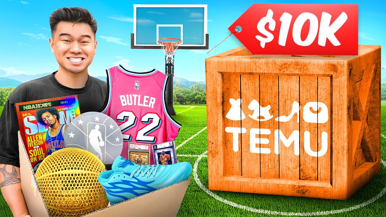 I Bought a $10,000 Mystery NBA Box! (From TEMU)