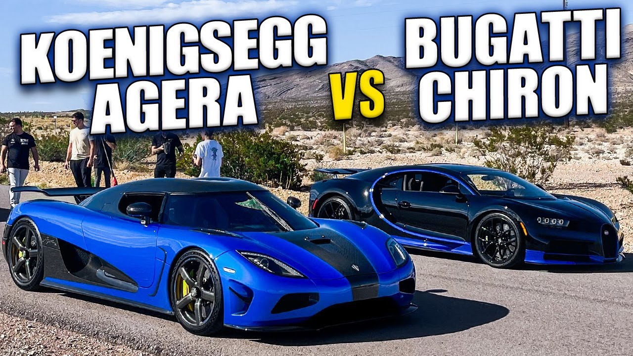 Koenigsegg Agera VS Bugatti Chiron (Surprise Winner!)