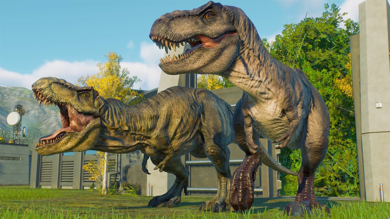 RELEASE ALL 110 TERRESTRIAL AND MARINE DINOSAURS IN BIOSYN SANCTUARY - JWE2