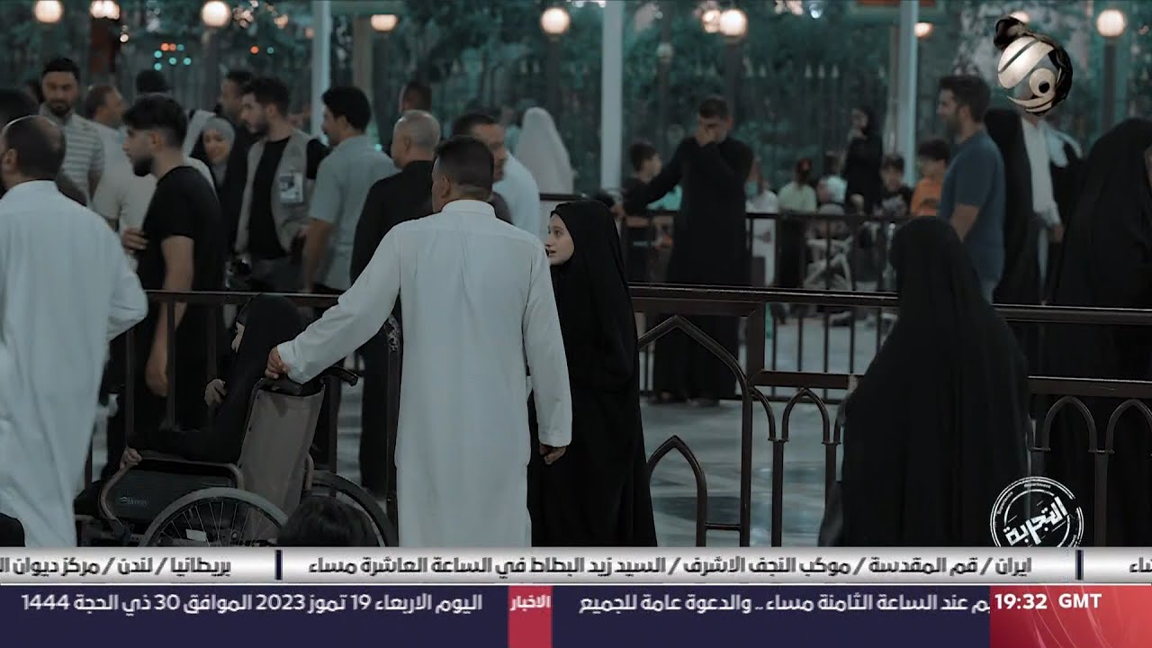 التجربة مع احمد خليل - رقية .. طفلة ضائعة عند الامام الحسين (ع) .. شاهد ردة فعل الزوار ؟ | 2023/7/19