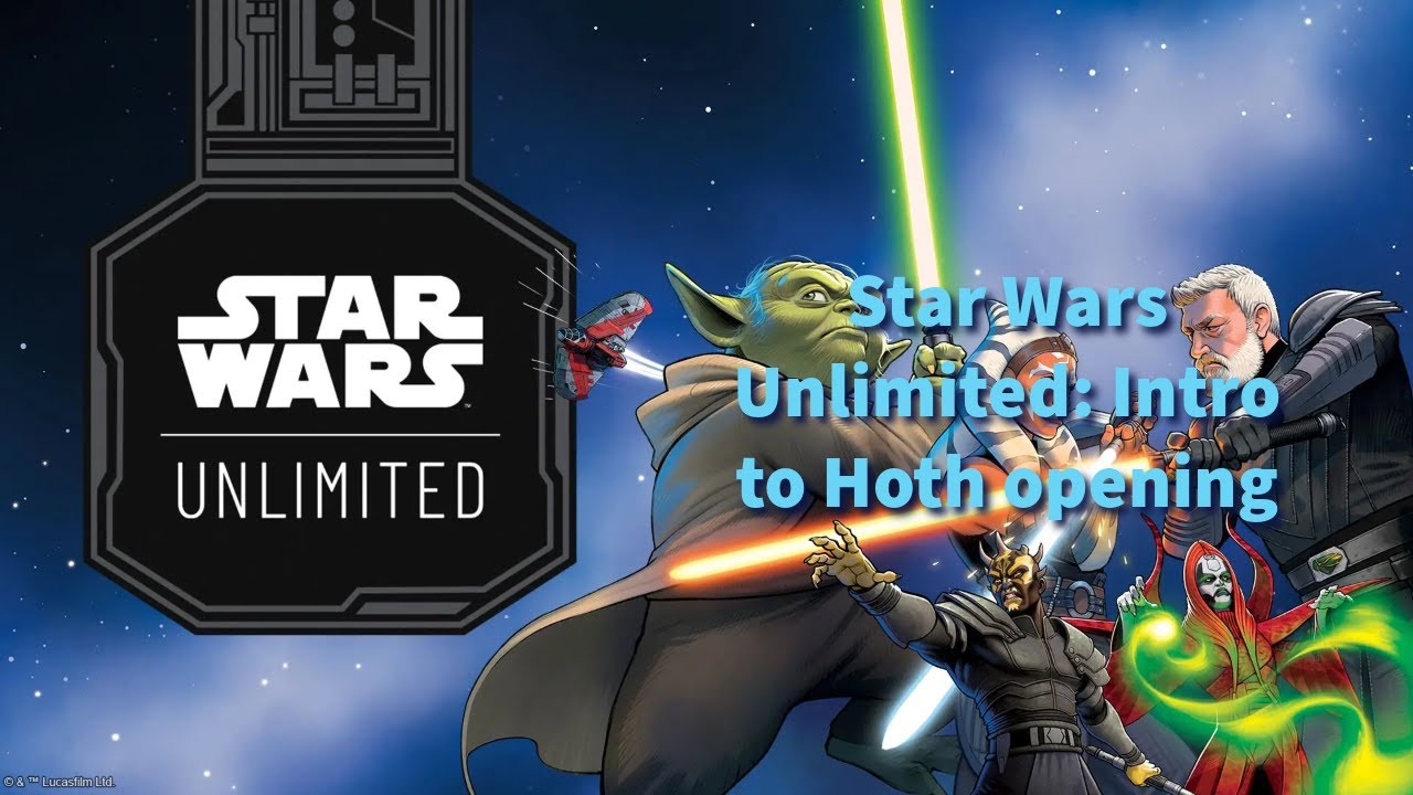 Star Wars Unlimited: Intro to Hoth Opening