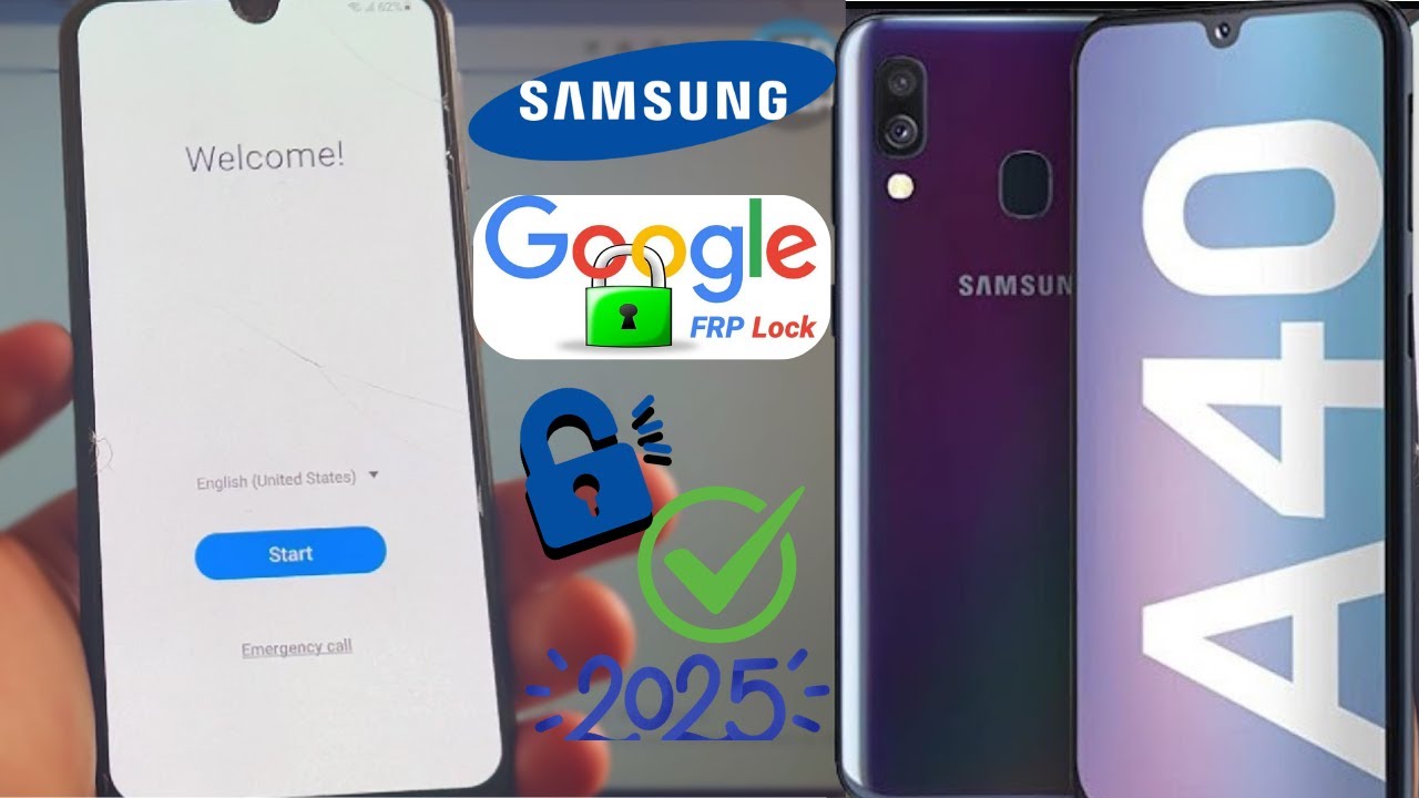 Samsung A40/A40s FRP Bypass Android 12 New Method