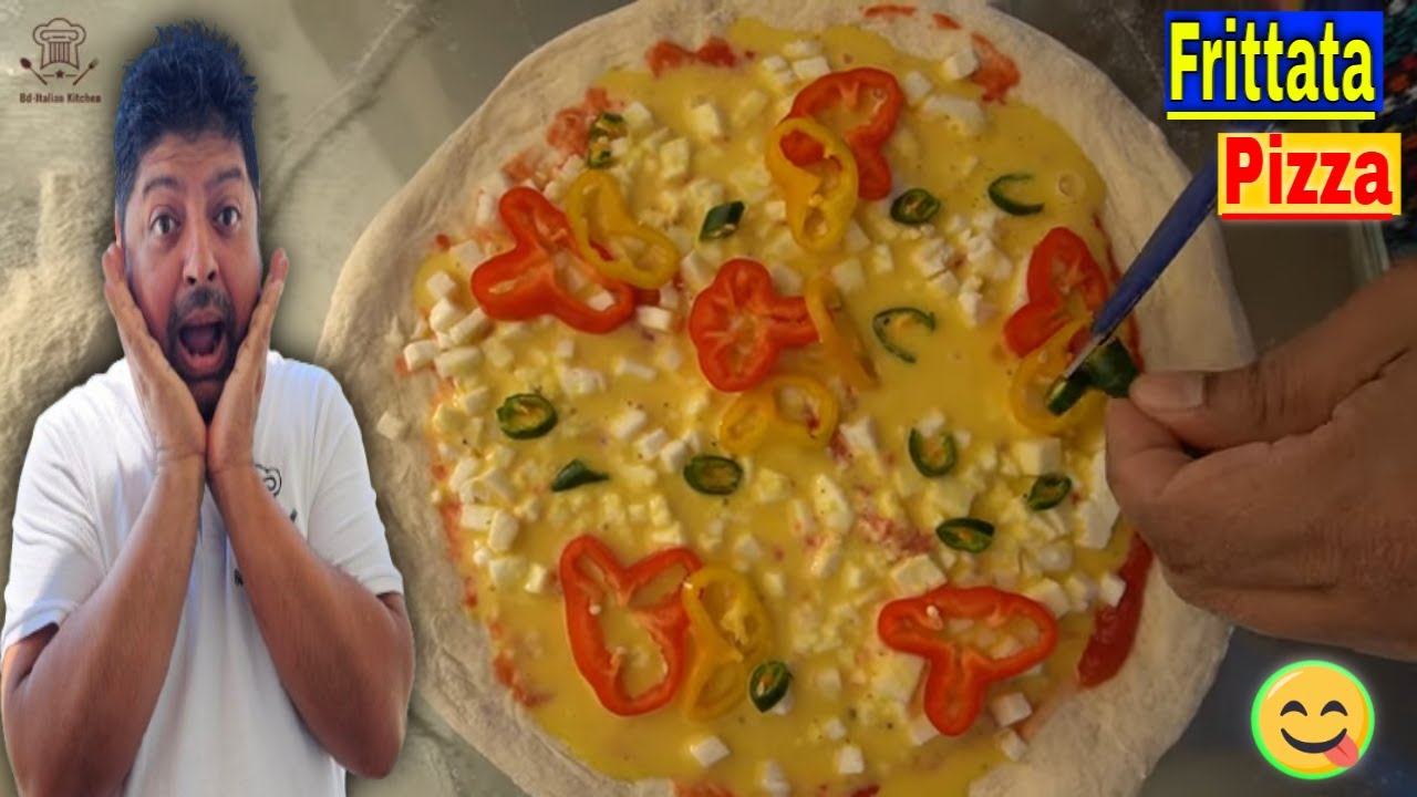 Easy Pizza FRITTATA 🍕👌That Will Make Your Day😋How to make delicious omelette pizza #how