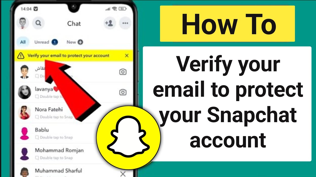 How to Verify your email to protect your Snapchat account